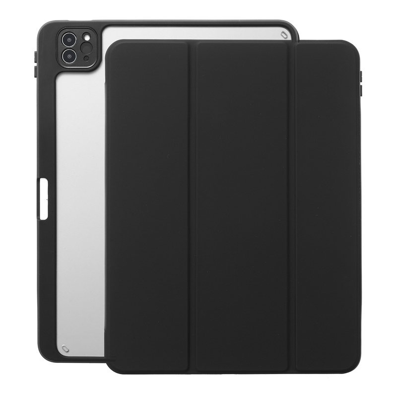 Ốp Máy Tính Bảng Nắp Gập Từ Tính Có Thể Tháo Rời Cho iPad Pro 11 Air 4 5 10.9 iPad 10.2 7th 8th 9th Air3 10.5 Mini 6 Air 2 9.7 2018