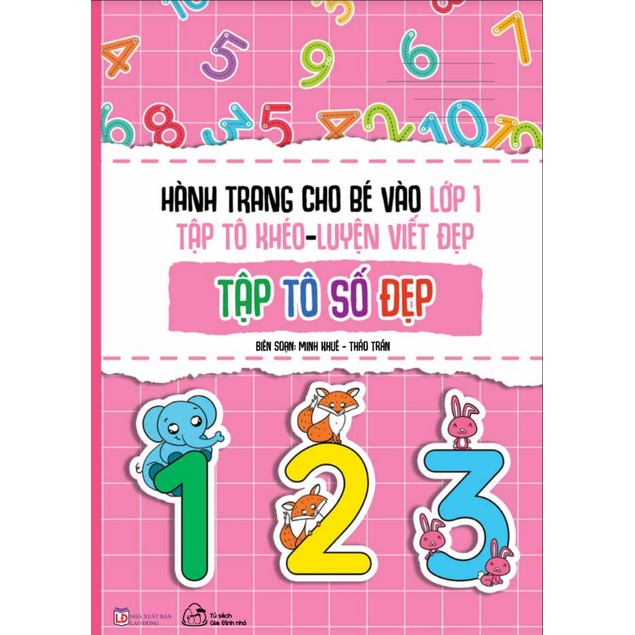 Sách - Hành Trang Cho Bé Vào Lớp 1 - Tập Tô Khéo - Luyện Viết Đẹp - Lẻ Tự Chọn