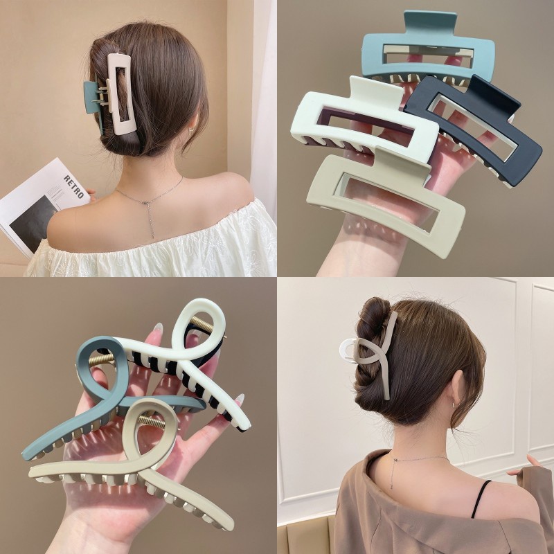 Kẹp Tóc Lớn Bằng Acrylic Cho Nữ Vào Mùa Hè