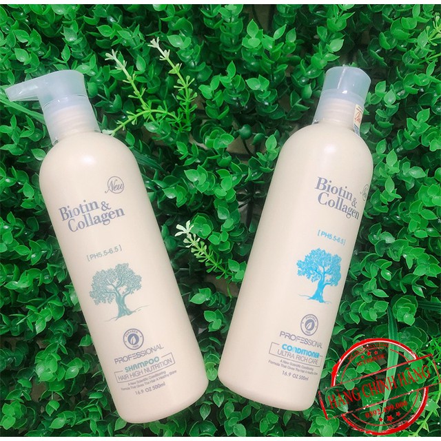 Miễn Ship🔥Cặp Dầu Gội Xả BIOTIN COLLAGEN Trắng 500ml 1000ml |Giảm Rụng Tóc, Phục Hồi Tóc Khô Xơ, Hư Tổn, Chống Gàu, Ngứa | BigBuy360 - bigbuy360.vn