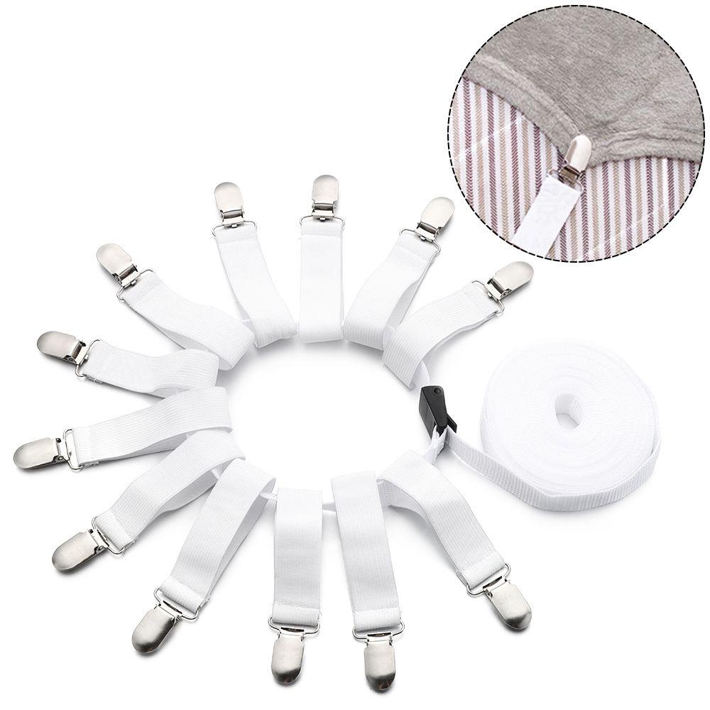 Dây Đai Cố Định Ga Giường 12 Mặt Chống Trượt SHOUKEY