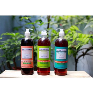 Nước rửa chén hữu cơ LayerClean 800ml