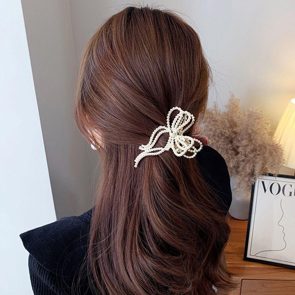 Kẹp Tóc Dạng Móng Vuốt Chống Trượt Thời Trang Cho Nữ|Kẹp Tóc Hình Nơ Xinh Xắn Dành Cho Nữ