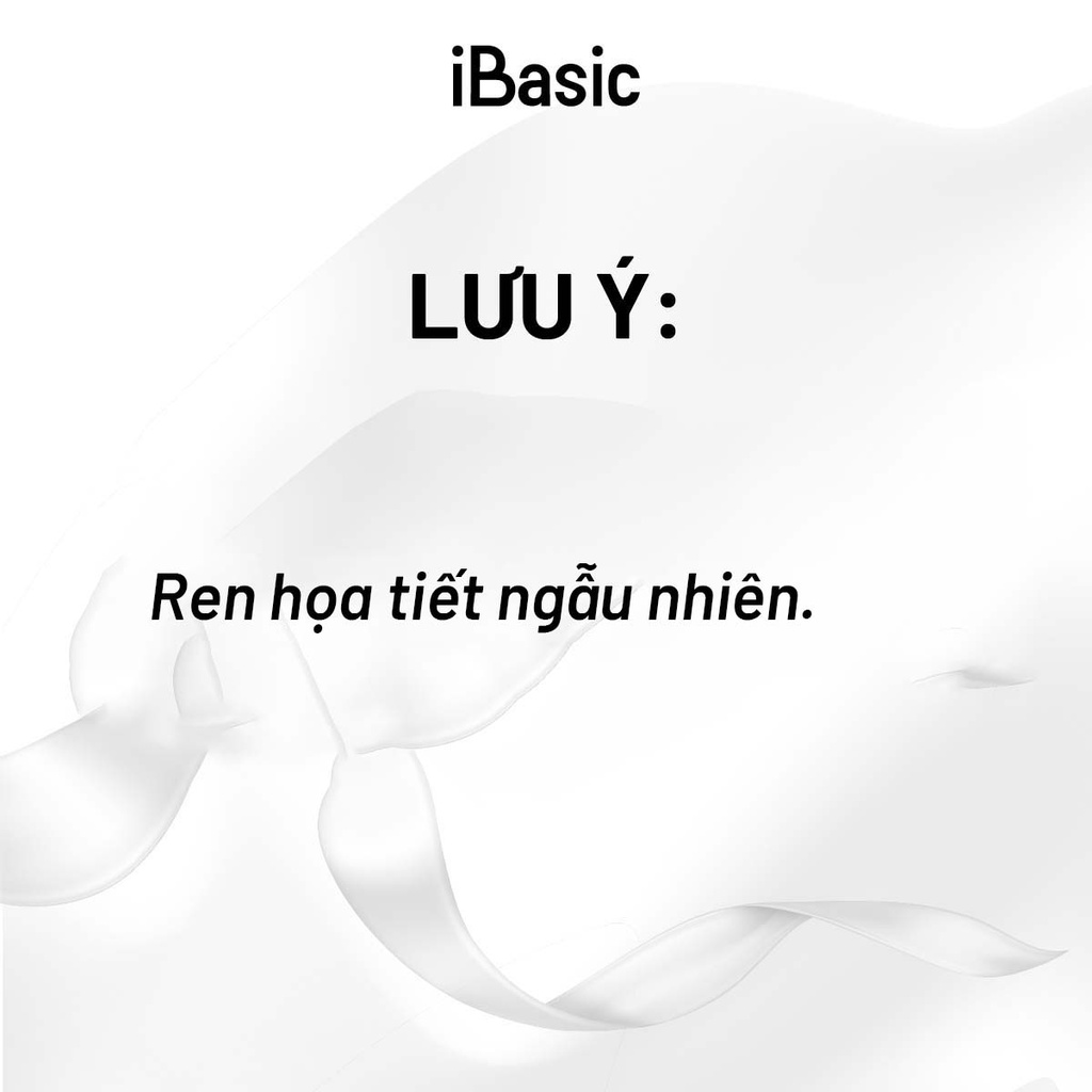 Áo ngực có gọng mút dày demi phối ren iBasic VA130