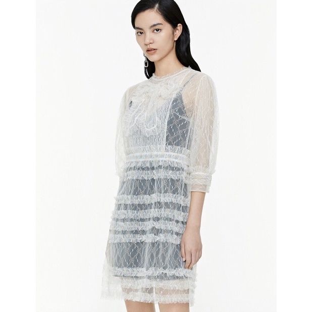 Đầm ren lưới Dazzle