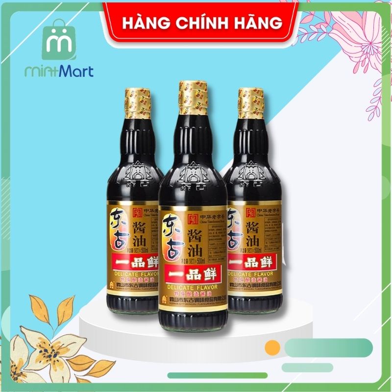 [Date 01/2023] Xì dầu càng cua Nhất phẩm tiên chai 500ml thơm ngon, đậm đà cho món ăn