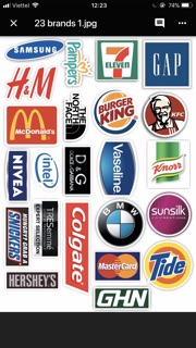 Sticker dán nón bảo hiểm keo xe logo brand cực chất