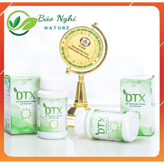 VIÊN UỐNG DTX - Hỗ Trợ Loại Bỏ Ký Sinh Trùng - Cải Thiện Chức Năng Gan - Chính Hãng Hộp Hộp 20 Viên Nang Uống | BigBuy360 - bigbuy360.vn