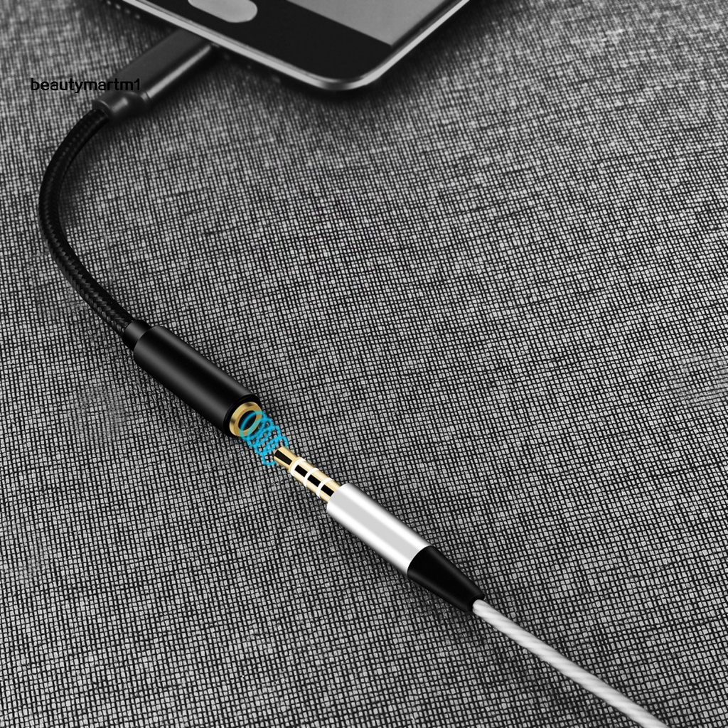 Dây Cáp Chuyển Đổi Cổng Aux Loại C Sang Cổng 3.5mm Cho Điện Thoại Di Động