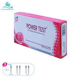 Follow 9K Que thử thai hCG Powertest hộp 1 test