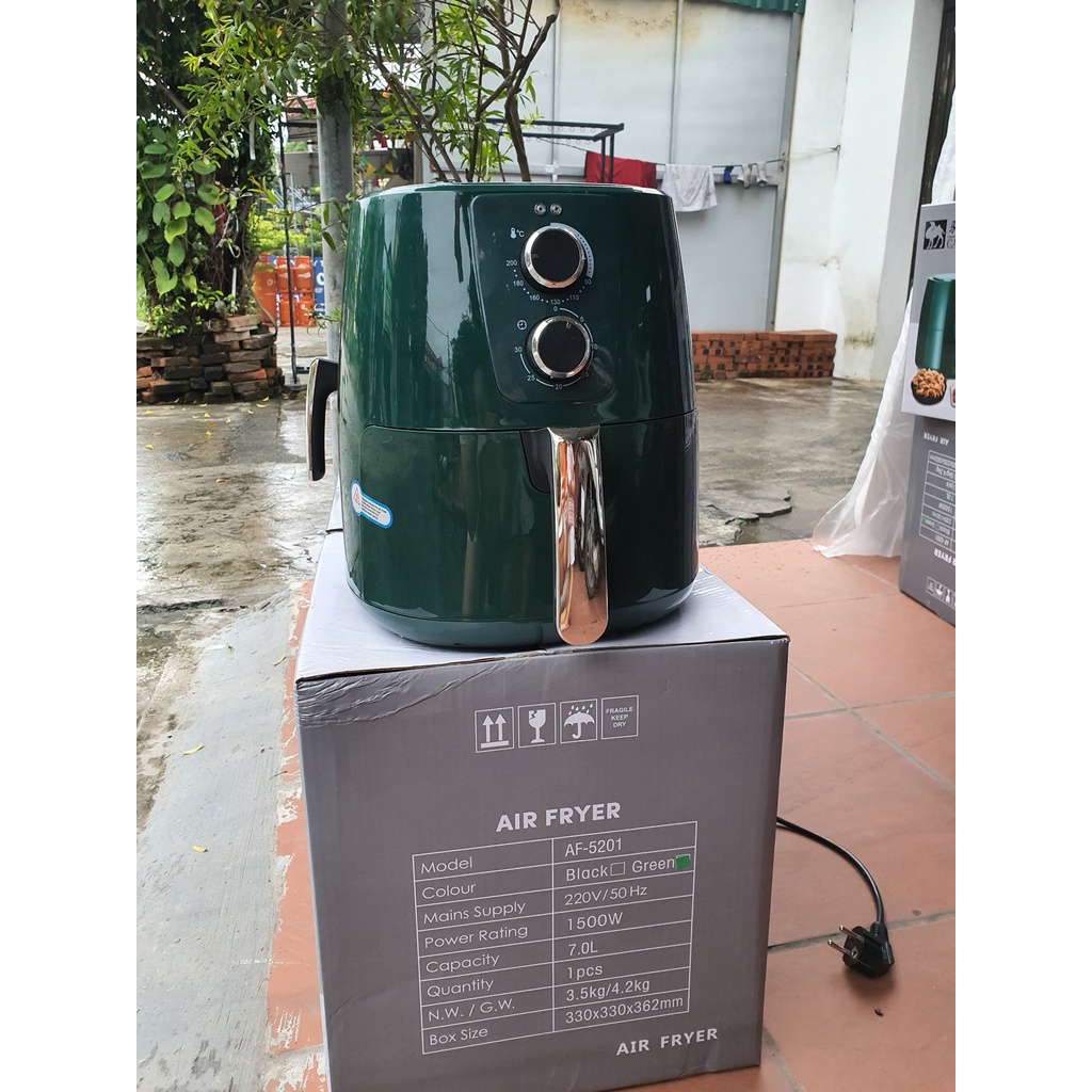 Nồi Chiên Không Dầu Camel Dung Tích 7L Và Nồi Chiên Không Dầu Dung Tích 6L