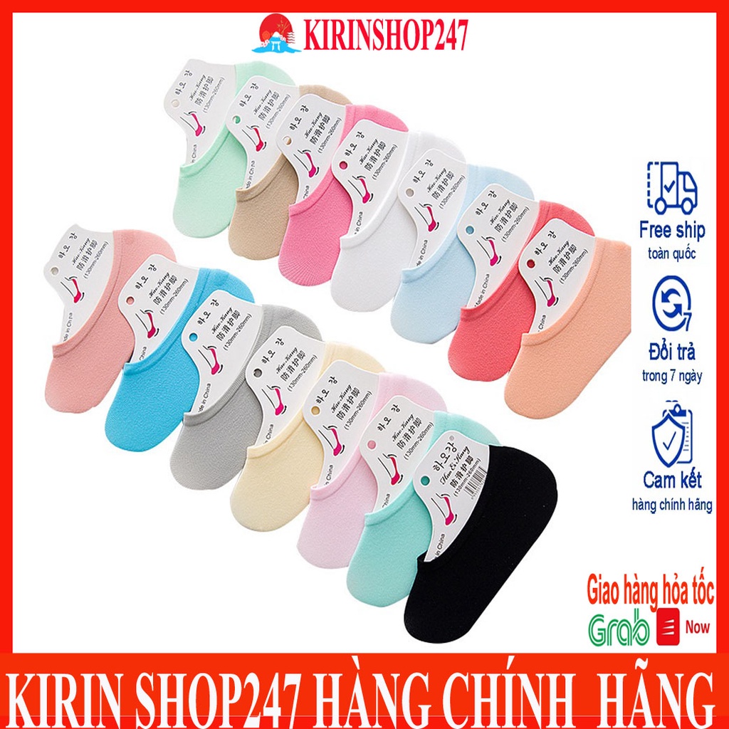 Tất mỏng cổ ngắn thời trang nhiều màu cho nữ