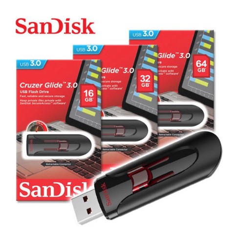 Usb Sandisk CZ600 - 16GB-32GB chuẩn 3.0 tốc độ 100Mb/s