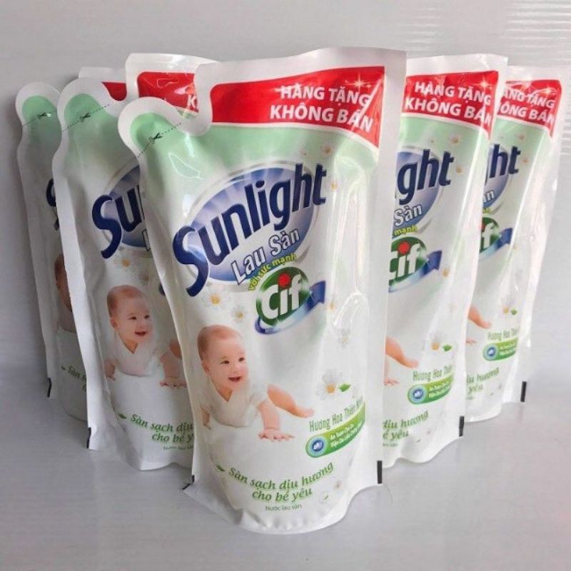 %%%%Nước lau sàn sunligh sạch dịu hương 700ml dạng túi siêu tiết kiệm nhé cả nhà %%%