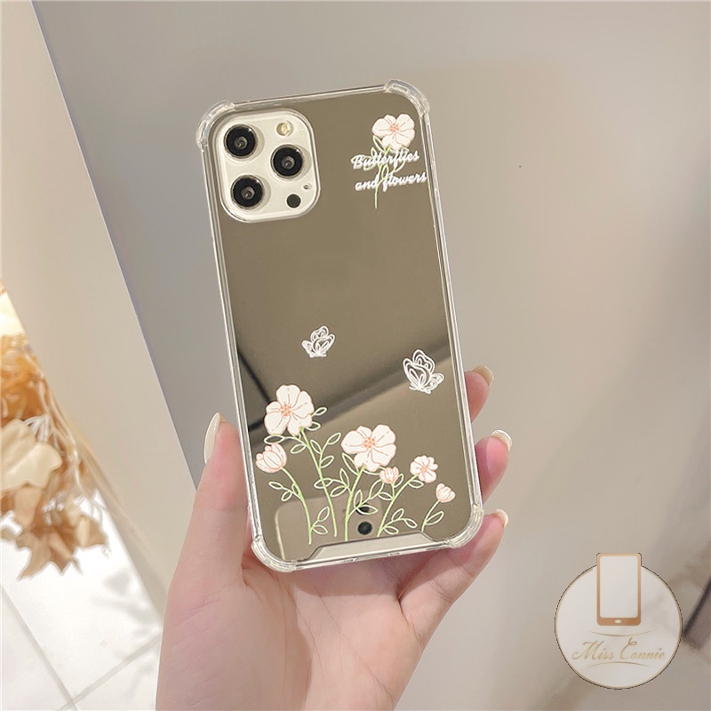 Ốp Điện Thoại Tpu Mềm Tráng Gương Chống Sốc Cho IPhone 7Plus 8Plus 13 12 11 Pro Max 7 8 XR X XS Max SE 2020 13Pro Max
