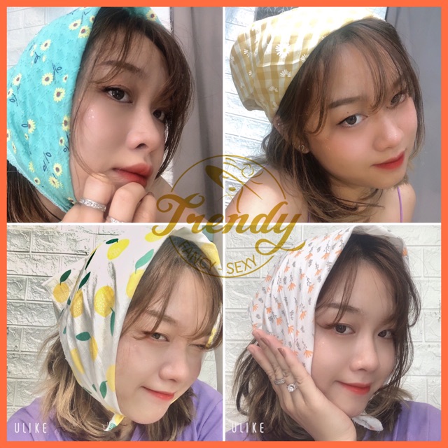 Khăn BANDANA đa năng hottrend mùa hè 2020