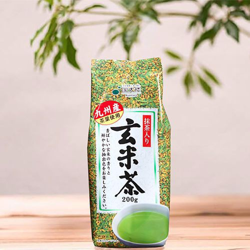 Trà Xanh Gạo Lứt Rang Nhật Bản Kunitaro Gói 200g