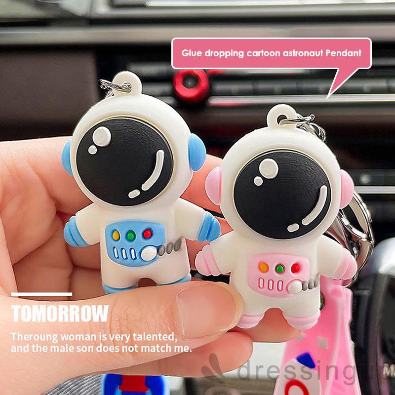 Móc khóa hình phi hành gia dễ thương sáng tạo thích hợp làm quà tặng