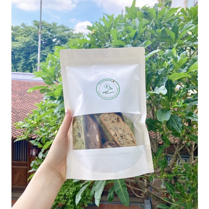 BÁNH BISCOTTI MIX 3 VỊ [250G] [Mix 3 vị: vani truyền thống, matcha, chocolate]