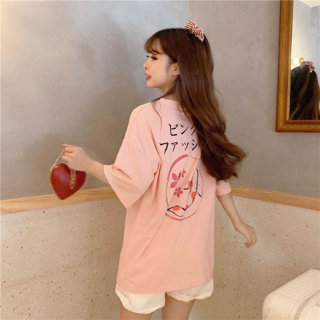 Áo thun tay lỡ Unisex Cá cảnh