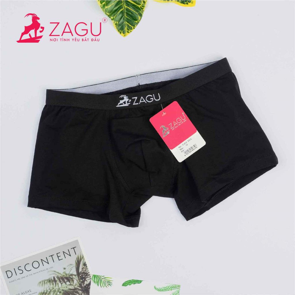 Quần Lót nam boxer độn mông cao cấp zagu B212