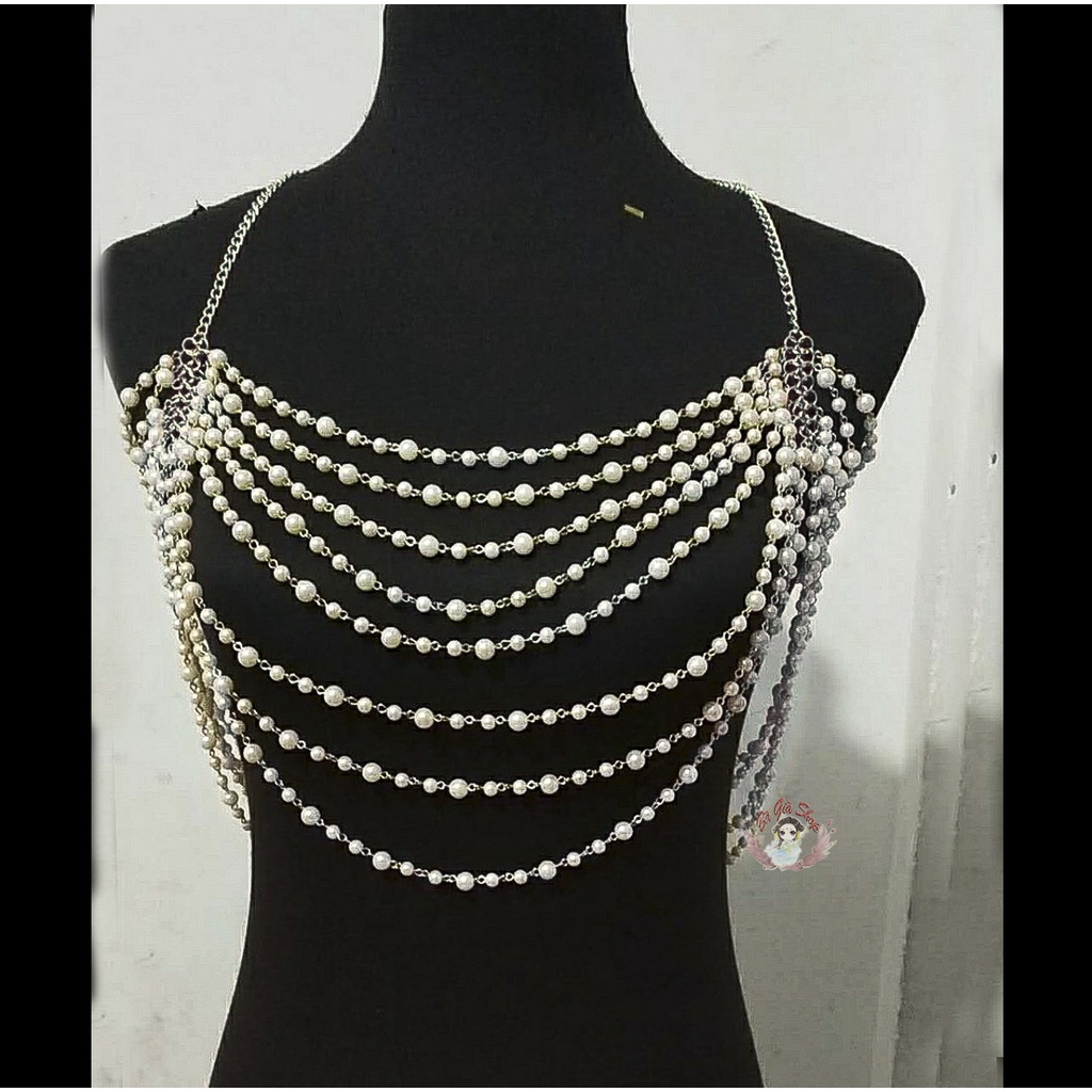 Vòng cườm vòng đeo vai phụ kiện trang phục