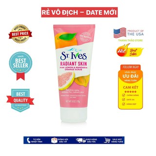 [USA Official] Sữa rửa mặt tẩy tế bào chết  ST Ives 170g