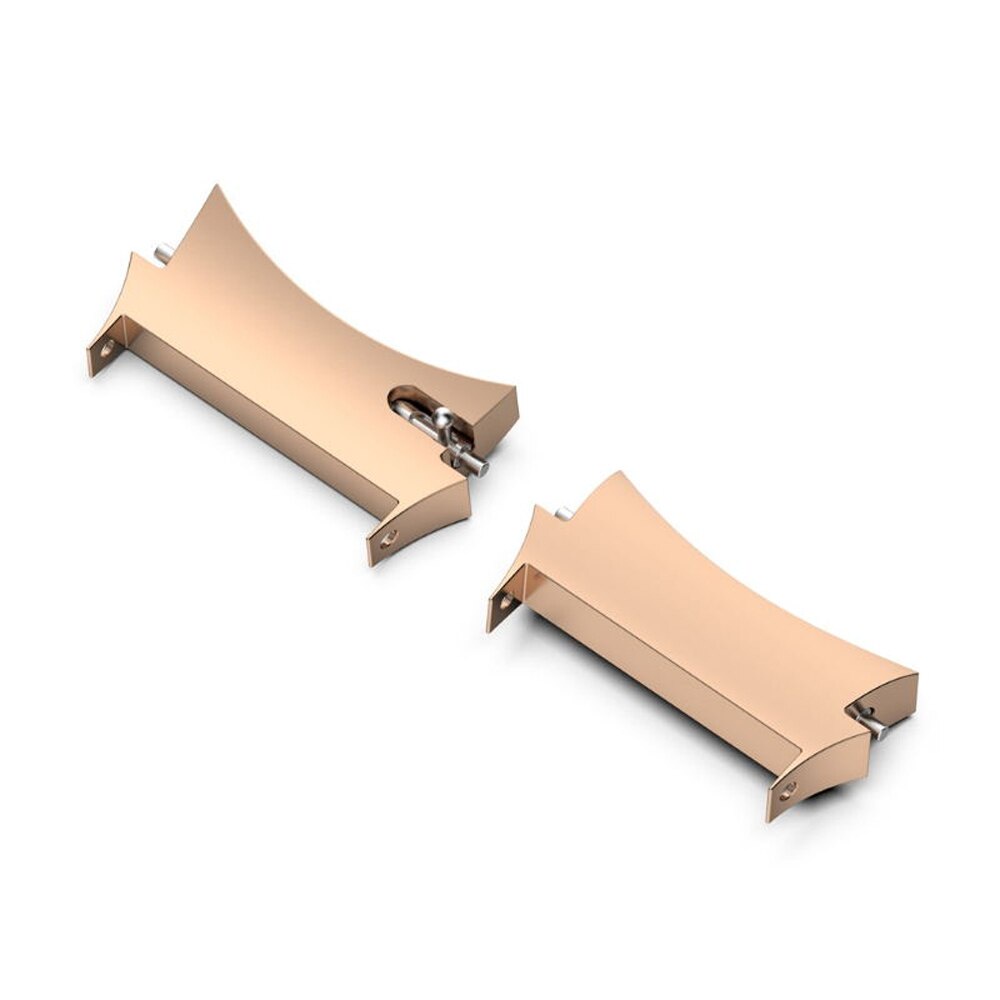 Set 2 đầu nối kim loại cho đồng hồ Samsung Galaxy 4 40mm 44mm 42mm 46mm