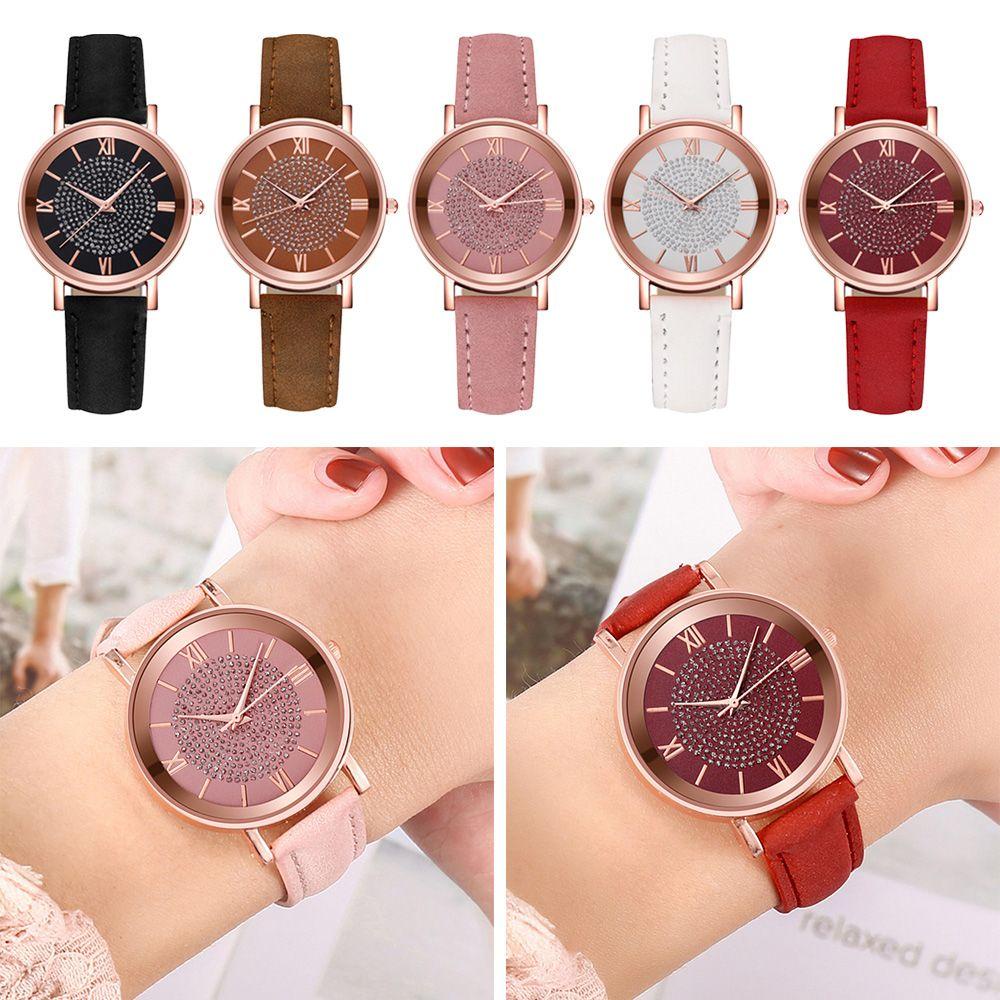 Đồng Hồ Nữ Dây Da Thời Trang|Đồng Hồ