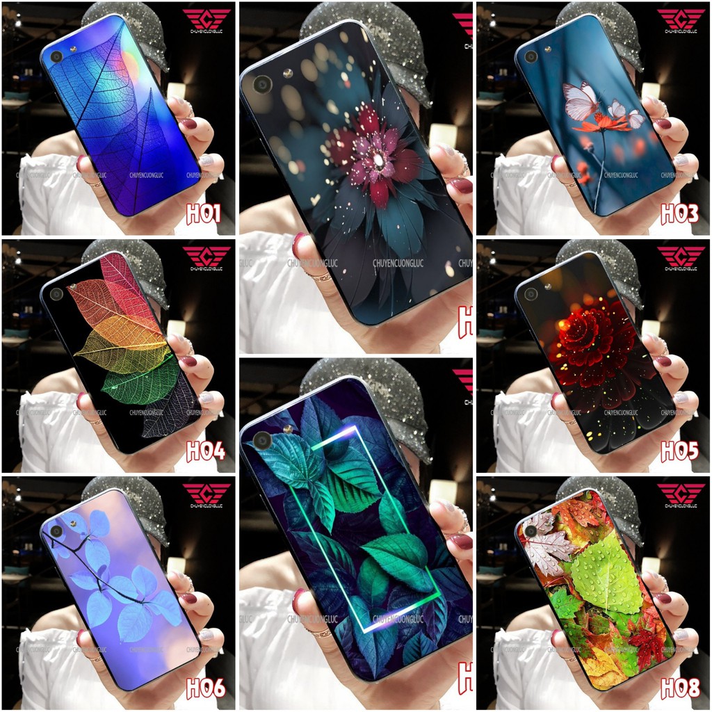 Ốp lưng OPPO F1S/ F3/ F3 PLUS/ F5/ F7/ F9/ A5S - HOA LÁ SANG TRỌNG