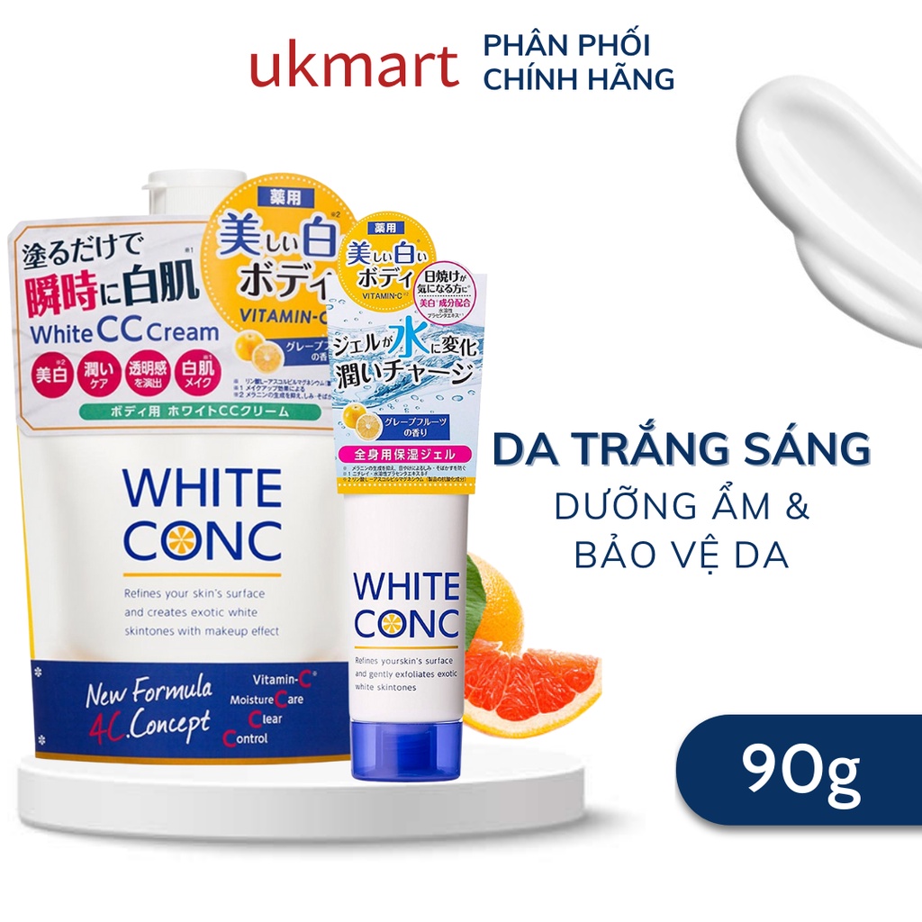 Kem Dưỡng Thể White Conc Làm Sáng Da Nhật Bản CC Cream