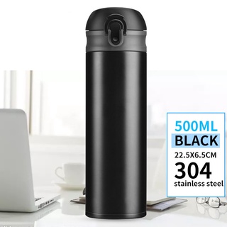 Bình giữ nhiêt ly giữ nhiệt chất liệu inox cao cấp style Hàn Quốc dung tích 500 ML giữ nhiệt 8-12 tiếng