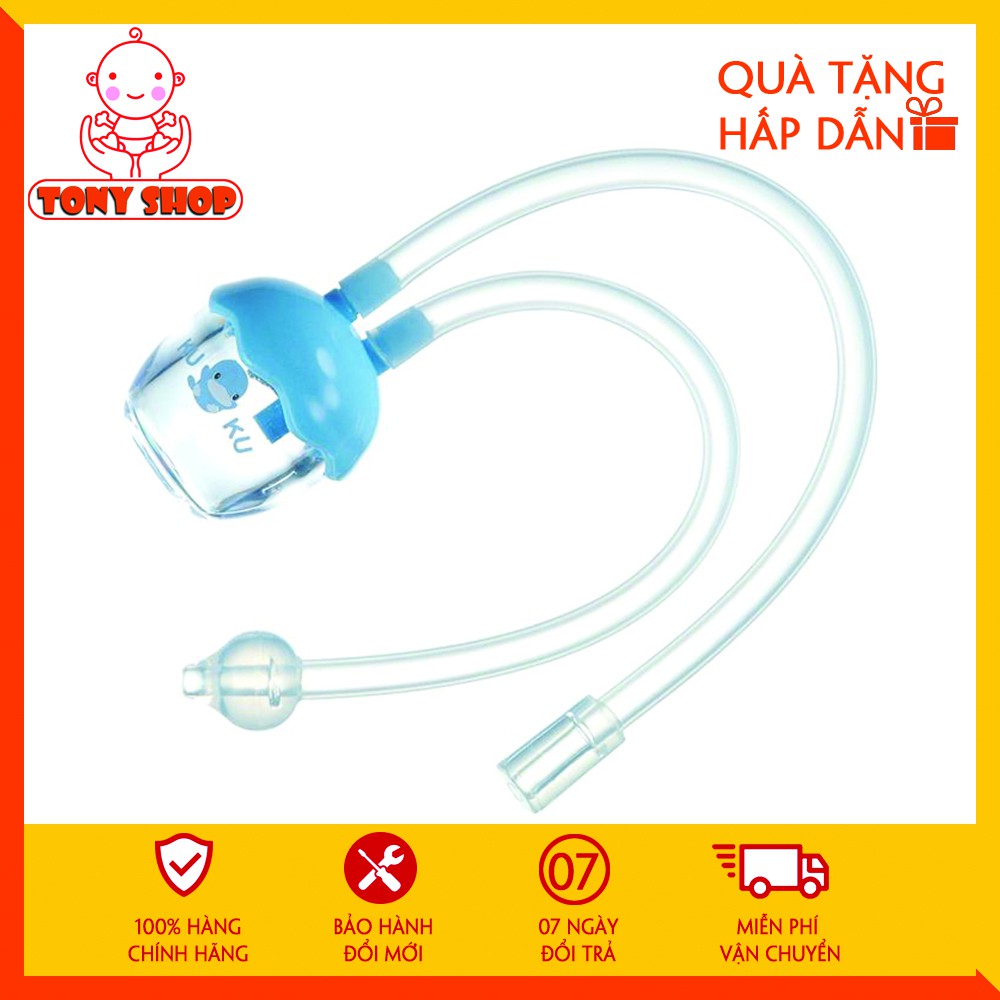 Bộ Dụng Cụ Hút Mũi Dây An Toàn Cho Bé Baby Lops [Kèm Dụng Cụ Gắp Rỉ Mũi Và Cọ Vệ Sinh Ống Dây