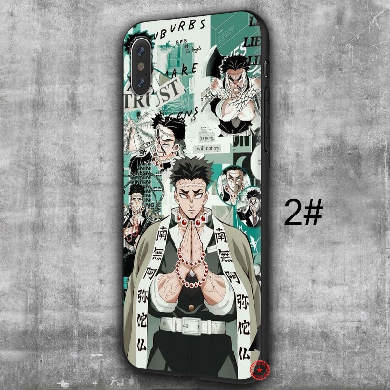 Ốp Điện Thoại Hình Demon Slayer Kimetsu no Yaiba Cho iPhone SE XR 5 5S 6 6S 7 8 11 Pro Max Plus XN10