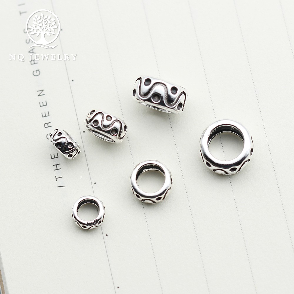 Charm bạc hạt spacer - NQ Jewelry