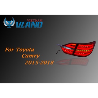 Đèn hậu cho Toyota Camry 2015-2018 Mẫu Mec xinhan chạy (1 bộ = 2 cái)