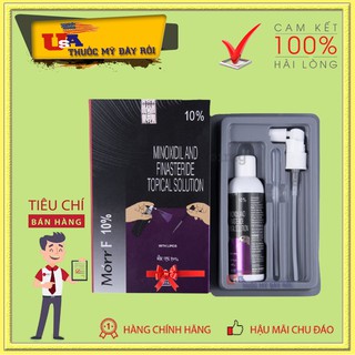 Thuốc mọc tóc Morr F10% & Finasteride (Minoxidil hàm lượng cao)