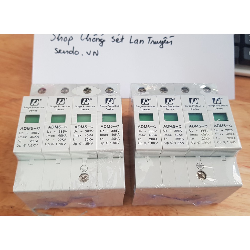 Thiết bị chống sét lan truyền 40KA 3 pha ADM5-c