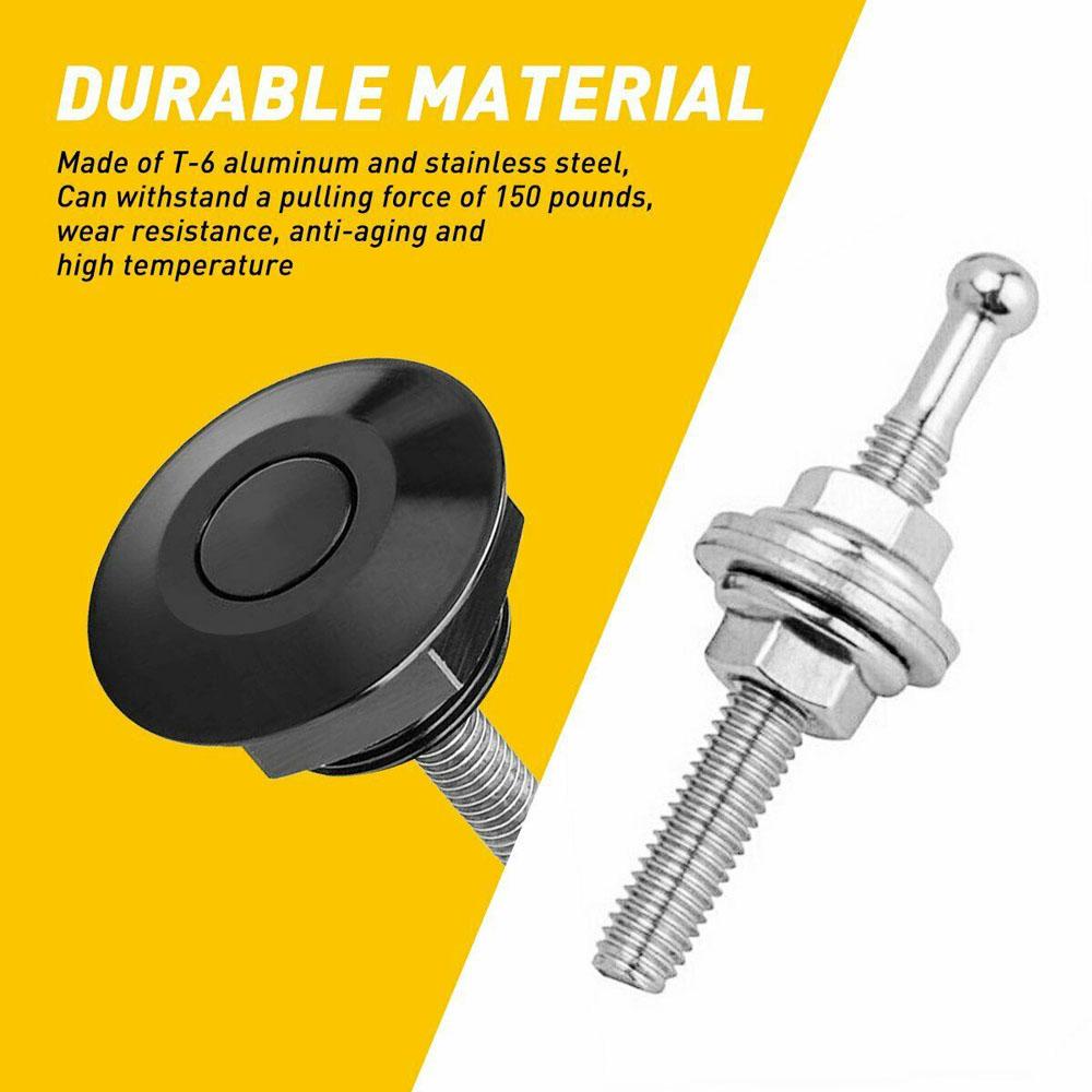 Bộ 2 Kẹp Khóa Mui Xe Tháo Lắp Nhanh Chất Lượng Cao REBUY1