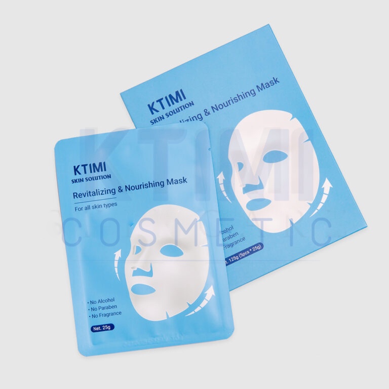 Mặt nạ KTIMI Skin Solution Revitalizing & Nourishing Mask dưỡng ẩm, sáng da, chống lão hoá 1 miếng