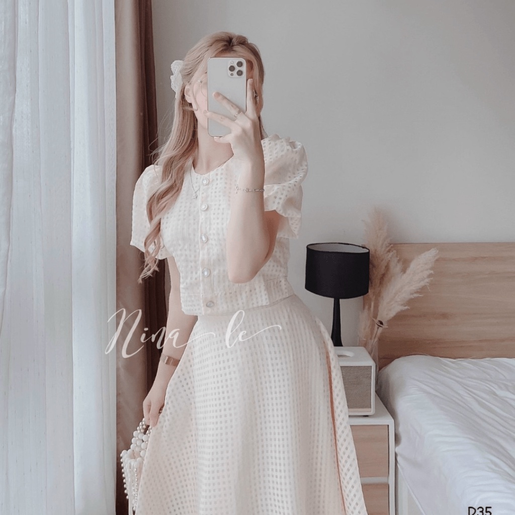 (Free Ship) Sét Váy Xô 2 Lớp Style Trưởng Thành - Đẹp - Sang Chảnh UP Valetina Shop