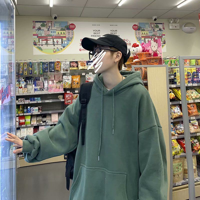Áo hoodie nam form rộng unisex, Áo hoodie nam bigsize mặc nhà đi chơi đi học màu xám thời trang ulzzang hàn quốc