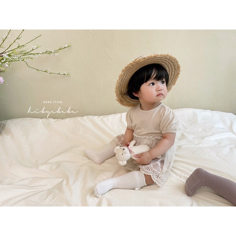Váy liền thân bé gái Hàn Quốc