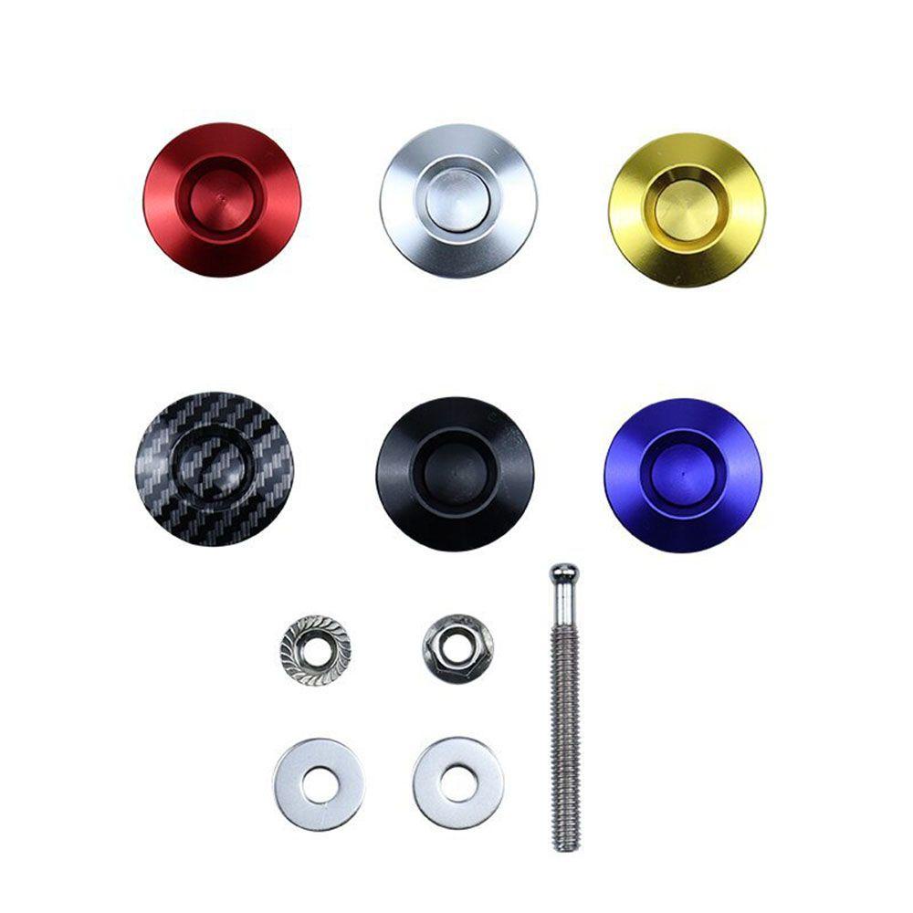 Nắp Mui Xe Hơi Bằng Hợp Kim Nhôm Và Sợi Carbon Kèm Ốc Vít Mini