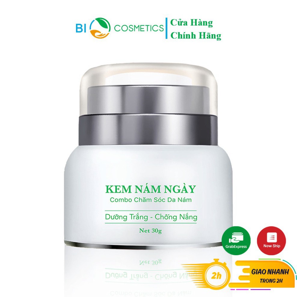 [Hot Sale] Kem Làm Mờ Nám BIOCOS Ban Ngày Dưỡng Trắng, Chống Nắng 30g