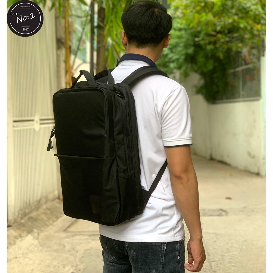 [ SALE + TẶNG KÈM VỚ] Balo The North Face Shuttle Daypack- Màu đen