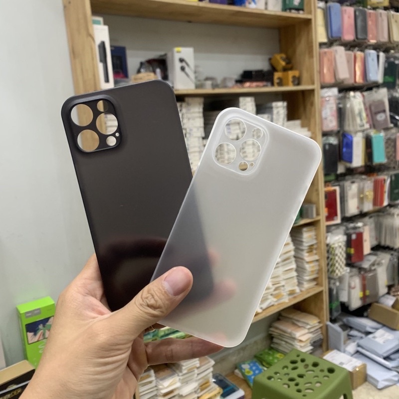 Ốp lưng siêu mỏng mầu XANH NAVY BLUE HOT HIT cho iPhone 12Mini/12/12Pro/12ProMax