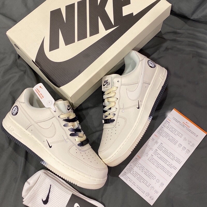 GIÀY AF1 BROOKLYN CREAM LAI AU [ FULL BOX + FREE SHIP ]