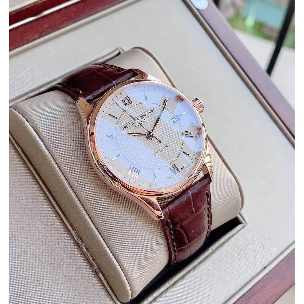 Đồng hồ nam chính hãng Frederique Constant FC-303MLG5B4 - Máy cơ tự động - Kính Sapphire