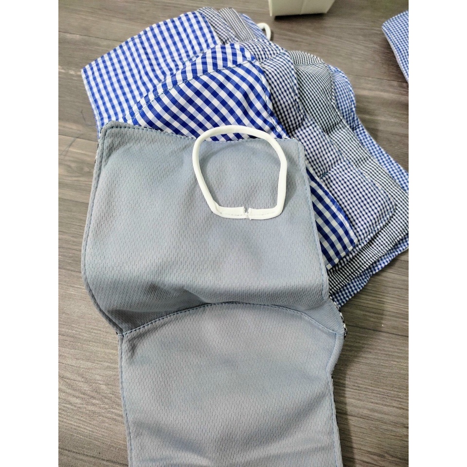 Khẩu Trang Vải Che Tai Dày 5 Lớp Chống Nắng, Chống Bụi, Phòng Ngừa Dịch Bệnh Siêu Chất - Shop3nunisex